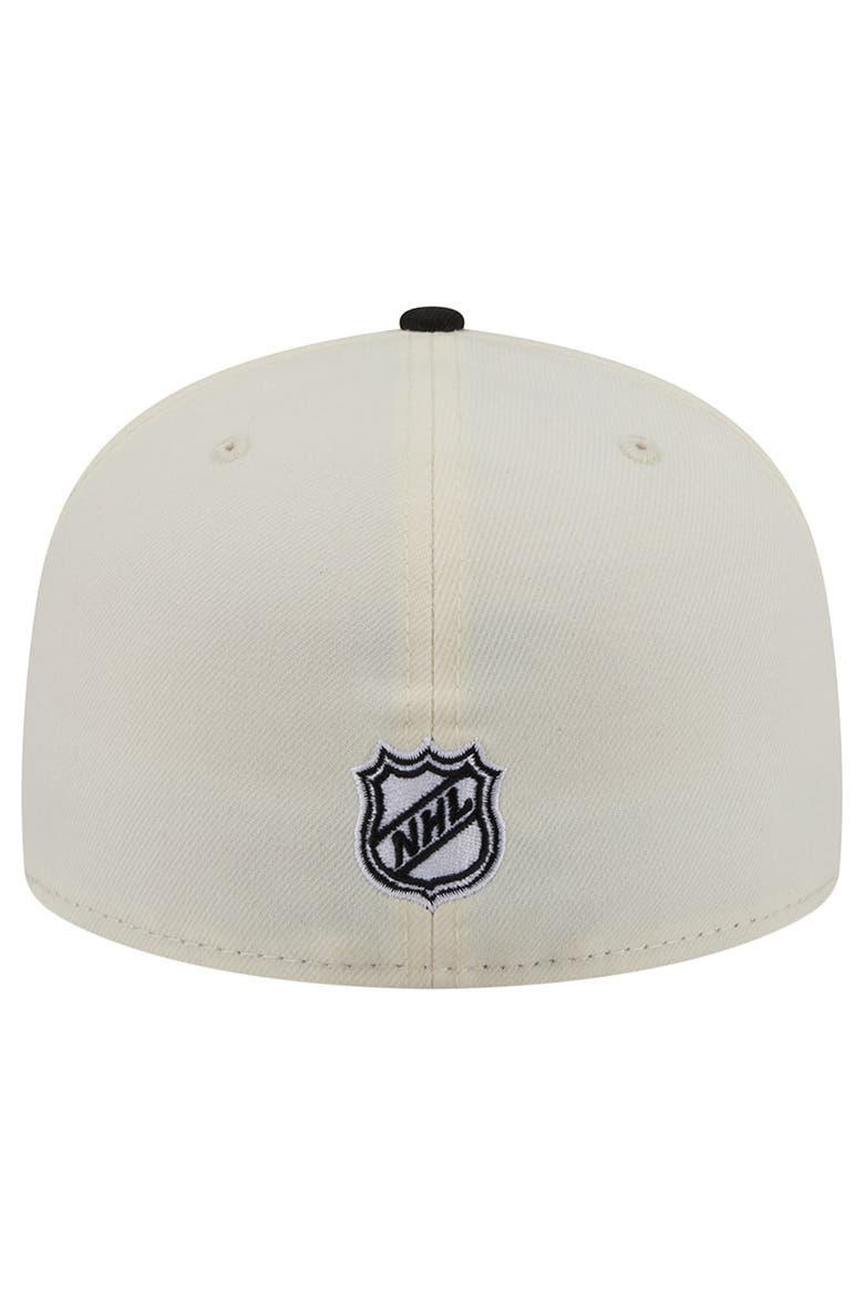 Men's New Era  Cream Vegas Golden Knights 250th Anniversary of the United States Two-Tone 59FIFTY Fitted Hat, Alternate, color, Cream
