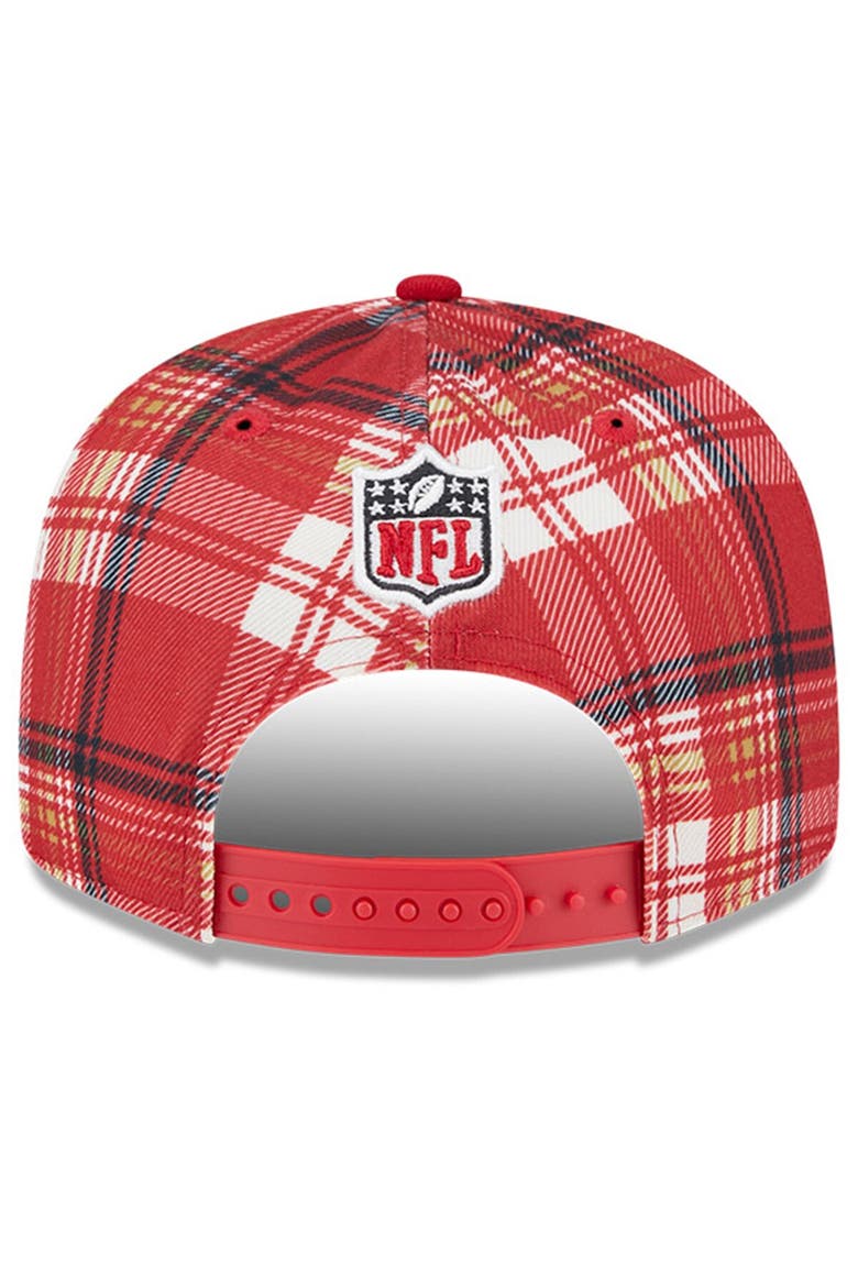Men's New Era Scarlet San Francisco 49ers 2024 Sideline Statement 9FIFTY Snapback Hat, Alternate, color, Scarlet