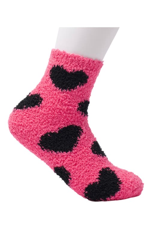 Juicy Couture Assorted 4-pack Juicy Heart Softee Ankle Socks In Multi