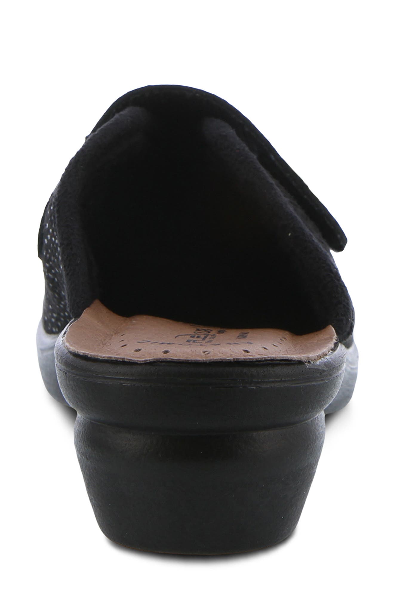 Flexus by Spring Step Merula Clog, Alternate, color, Black Patent Leather