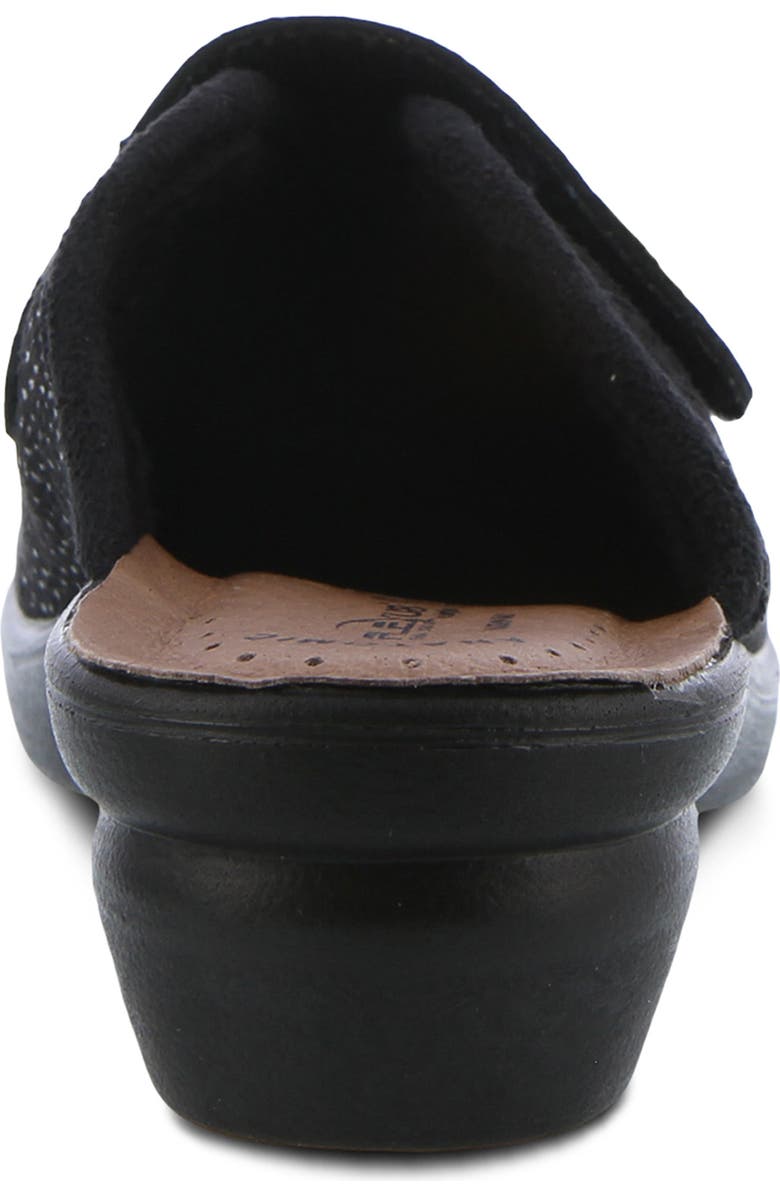 Flexus by Spring Step Merula Clog, Alternate, color, Black Patent Leather