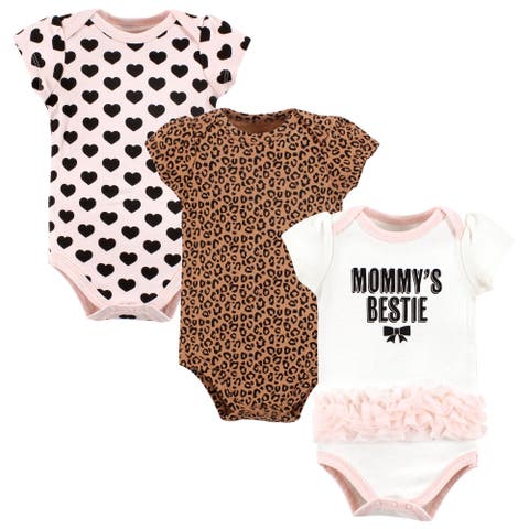Cotton Bodysuits 3-Pack (Baby)