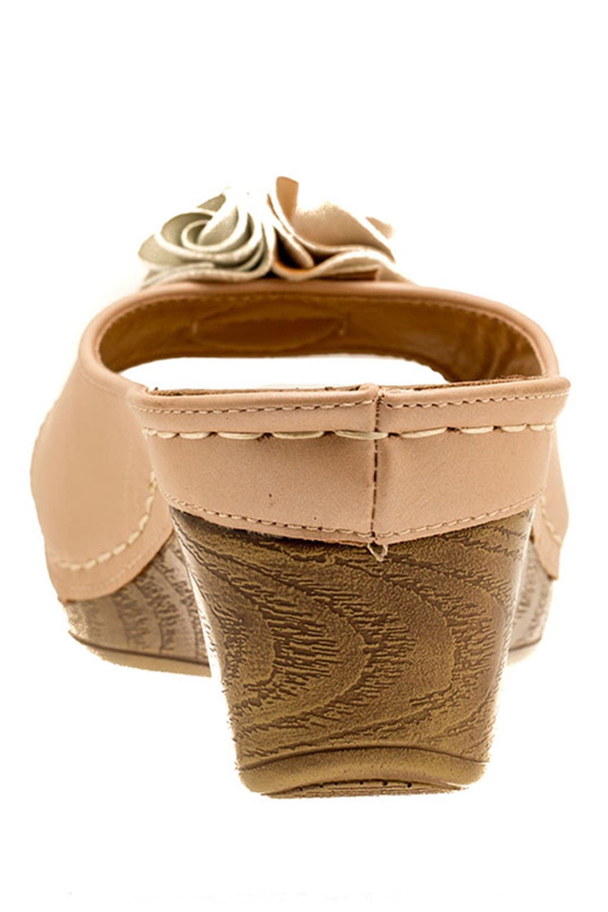 Sydney Floral Platform Wedge Sandal, Alternate, color, BLUSH