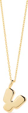 Ana Luisa Letter Necklace - Bubble Letter Necklace