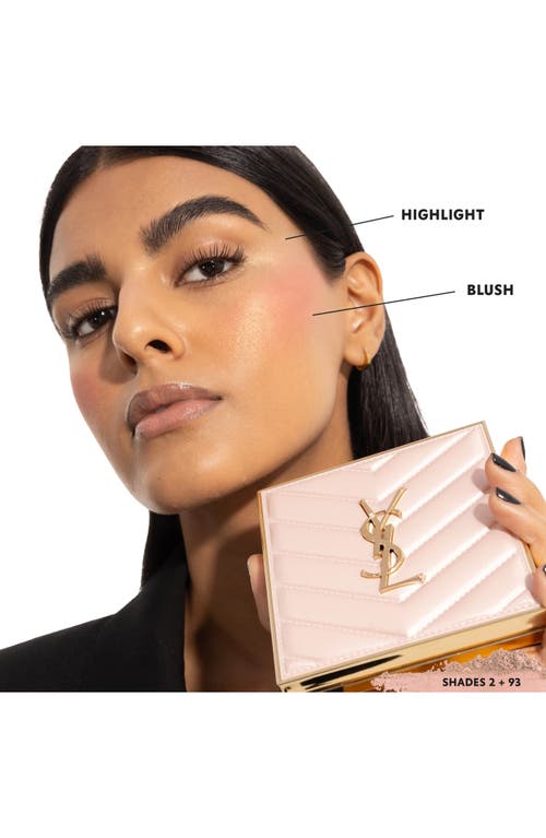 Saint Laurent Ysl Golden Oasis Face Palette In Transparent