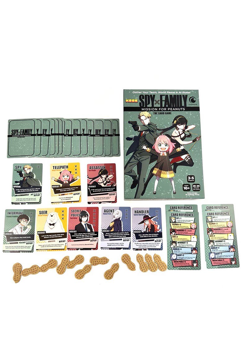 Mission for Peanuts Deduction Card Game, Alternate, color, Multicolored