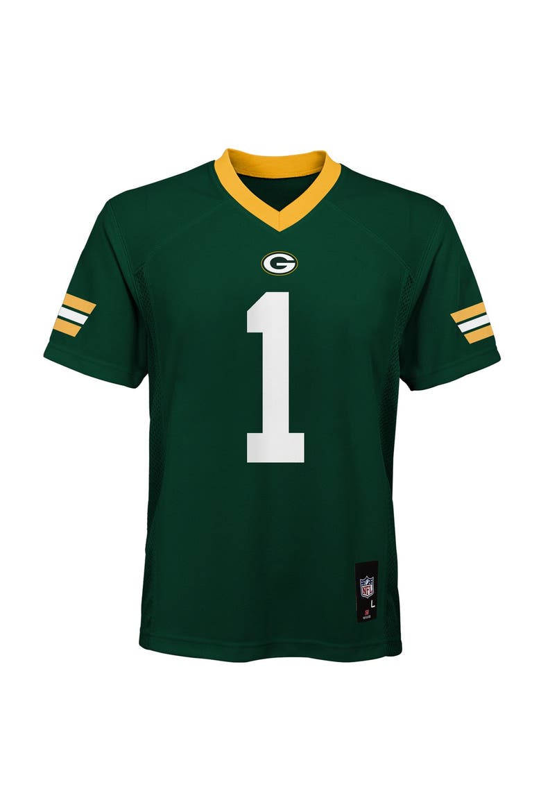 Youth Micah Parsons Green Green Bay Packers Replica Jersey, Alternate, color, Green