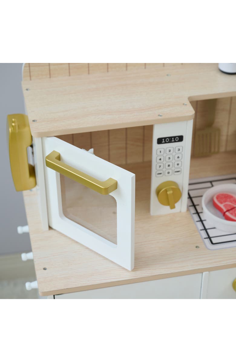 Teamson Kids Little Chef Hampton Play Kitchen & Accessories, Alternate, color, White