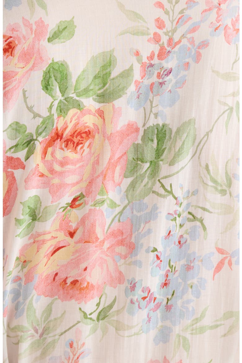 Orchidee Deshabille Robe, Alternate, color, ECRU