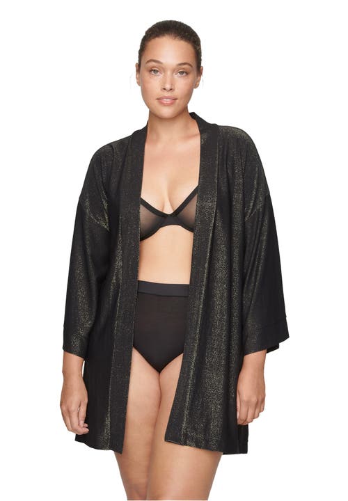 Cuup The Robe Lurex In Black