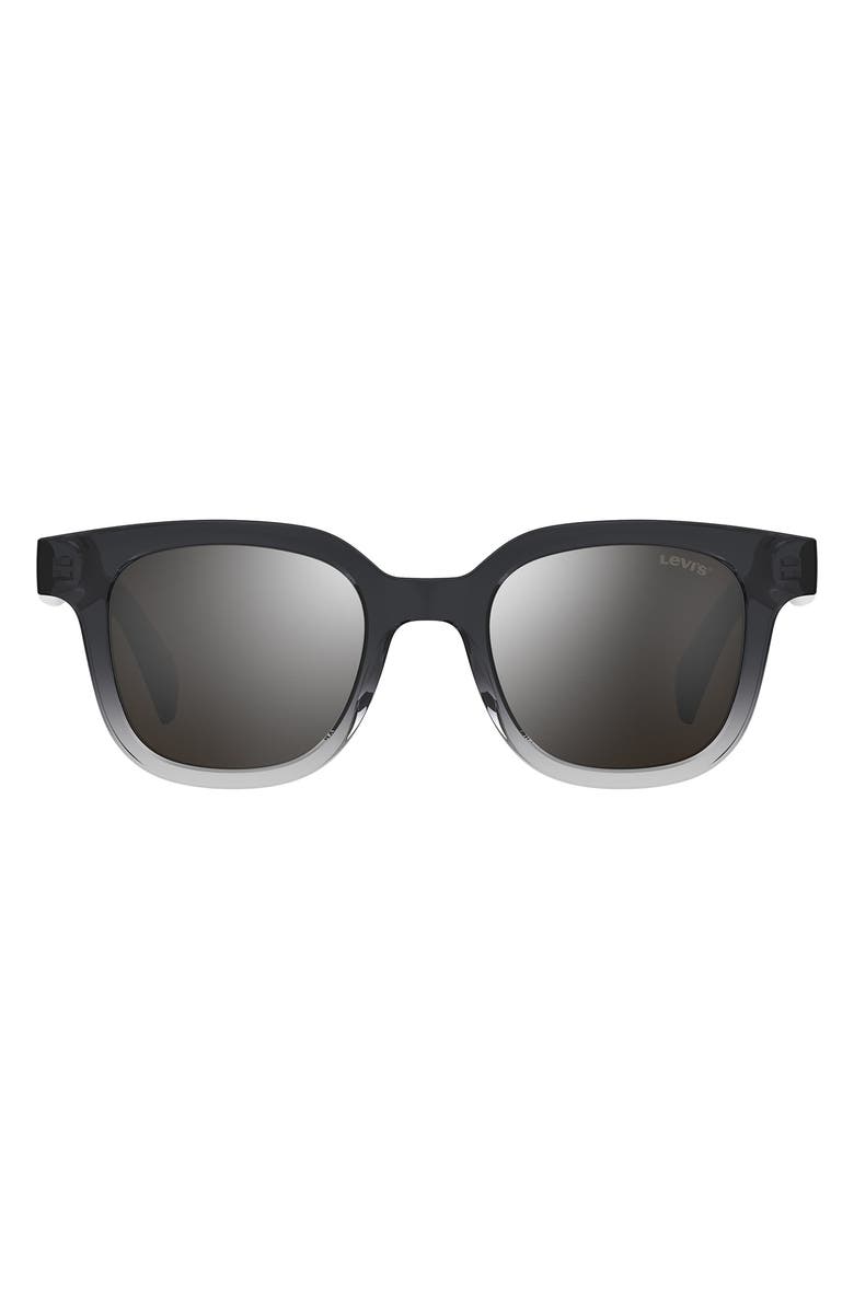 Levi's<sup>®</sup> 47mm Mirrored Rectangular Sunglasses, Main, color, 