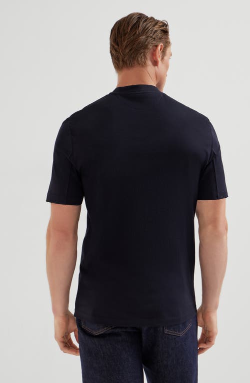 Brunello Cucinelli Men Brunello Cucinlli V-neck T-shirt In Blue