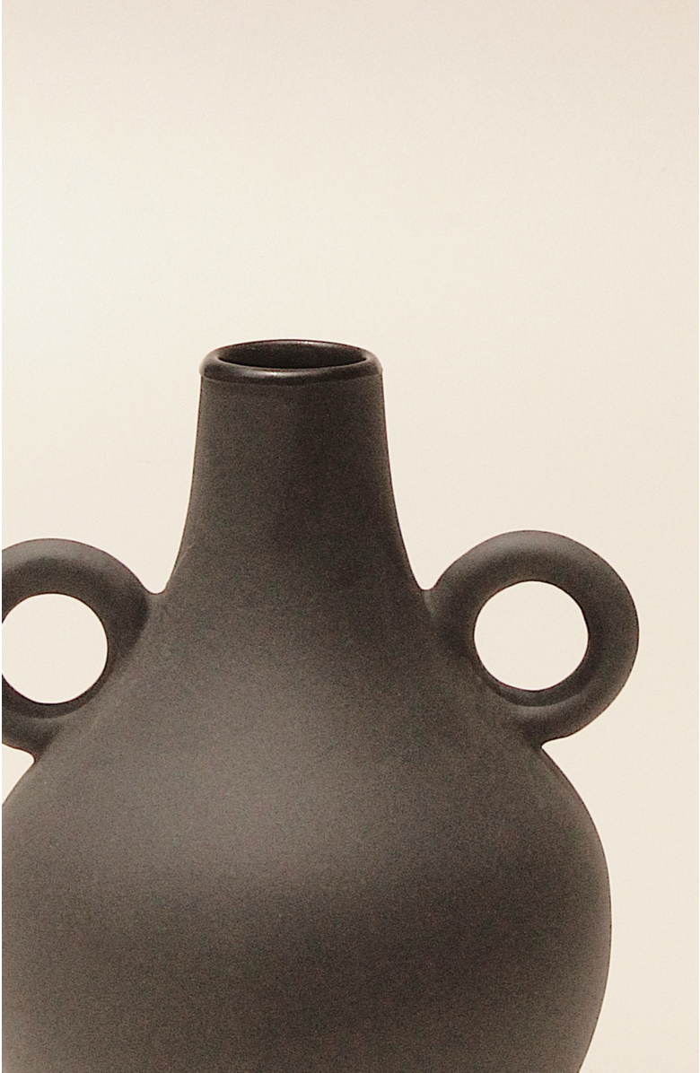 Osmos Studio Harappan Vase - Belly, Alternate, color, Black