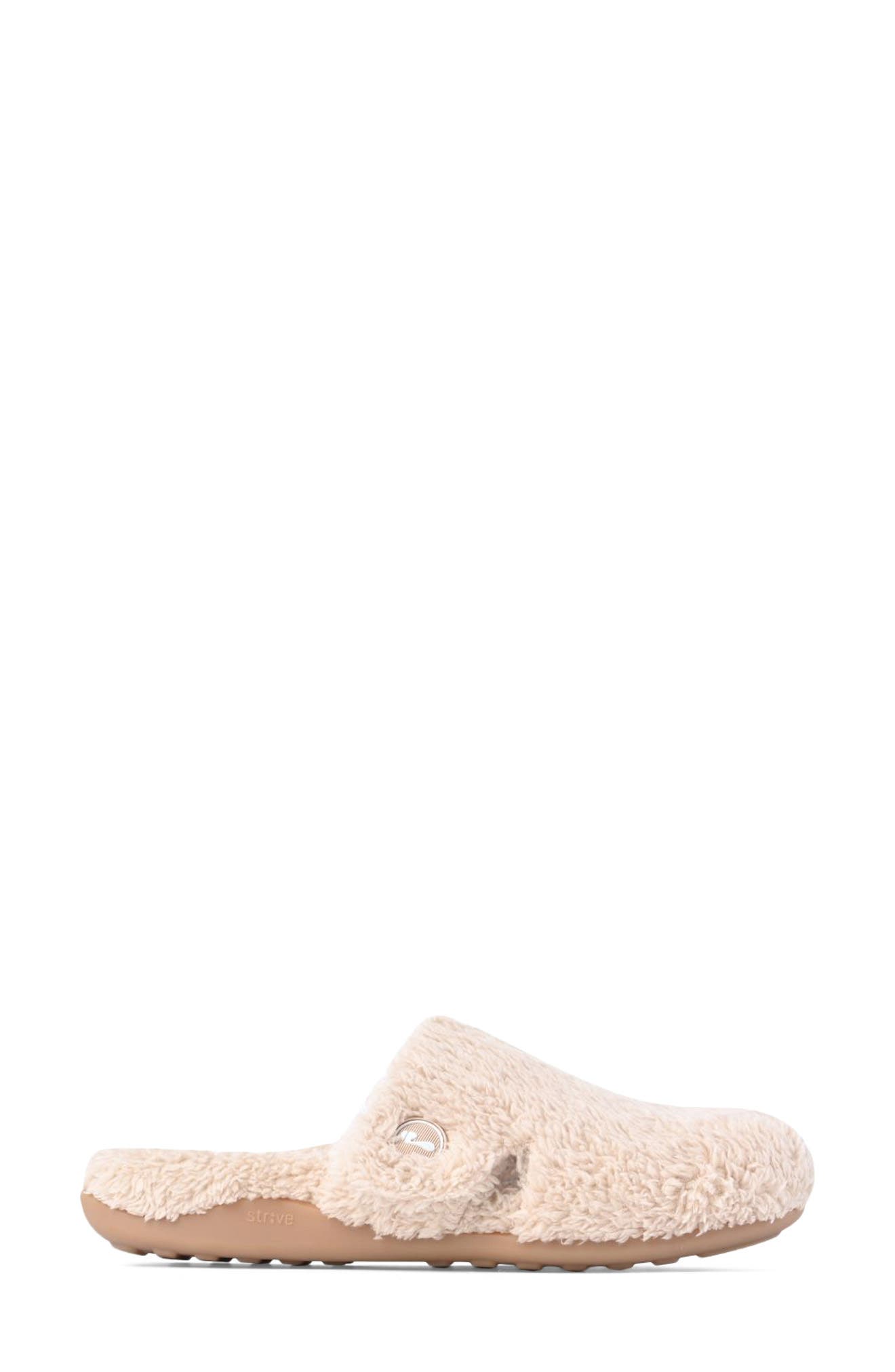 Zara II Scuff Slipper, Alternate, color, NUDE