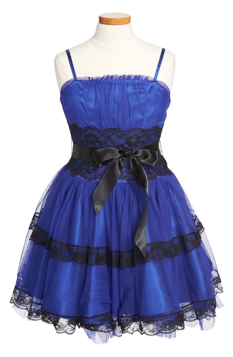 Jessica McClintock 'Lacey' Dress, Main, color, 