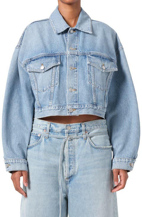 Palmer Crop Denim Jacket