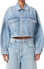 AGOLDE Palmer Crop Denim Jacket
