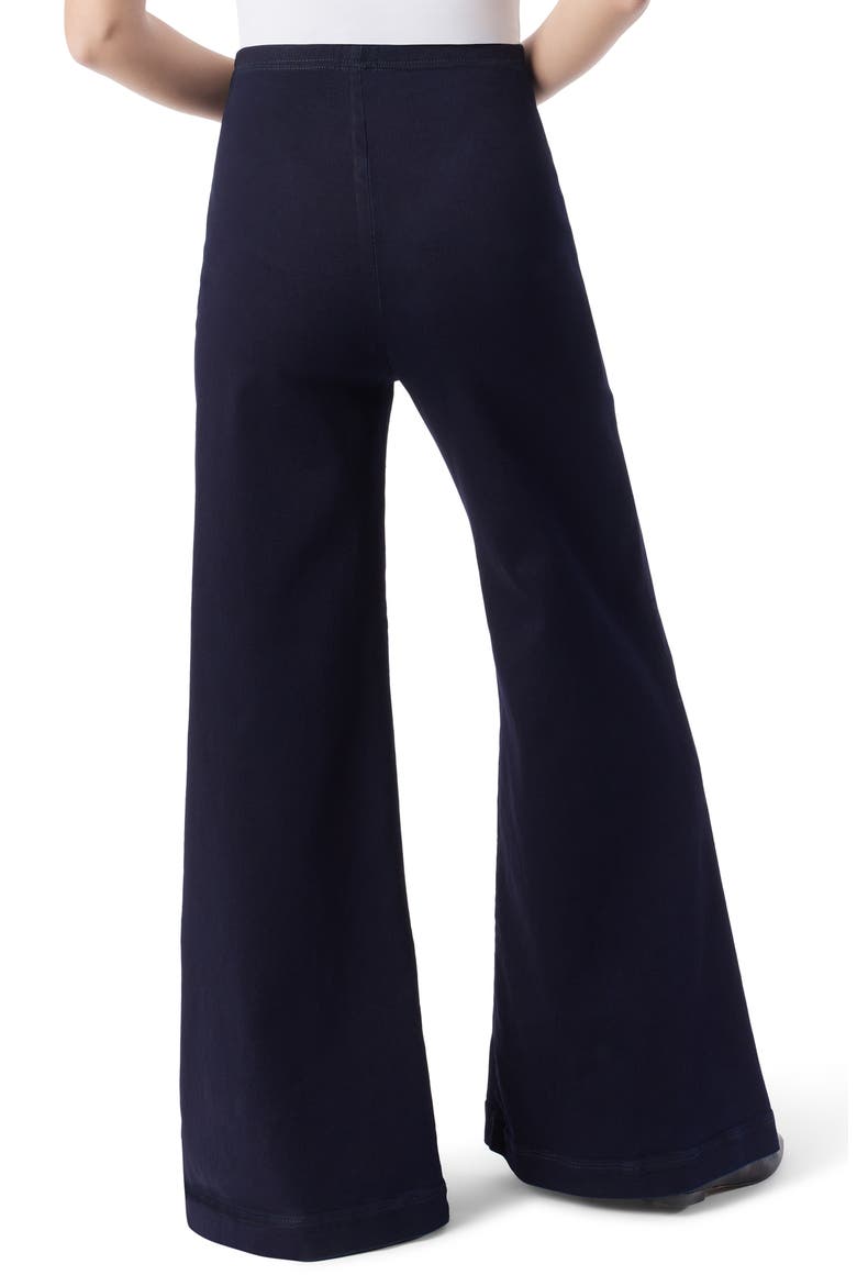 Dee Pintuck Pull-On Wide Leg Pants, Alternate, color, RINSE