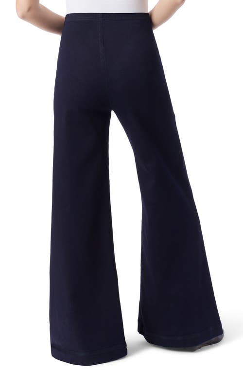 Do By Dee Ocleppo Dee Pintuck Pull-on Wide Leg Pants In Blue