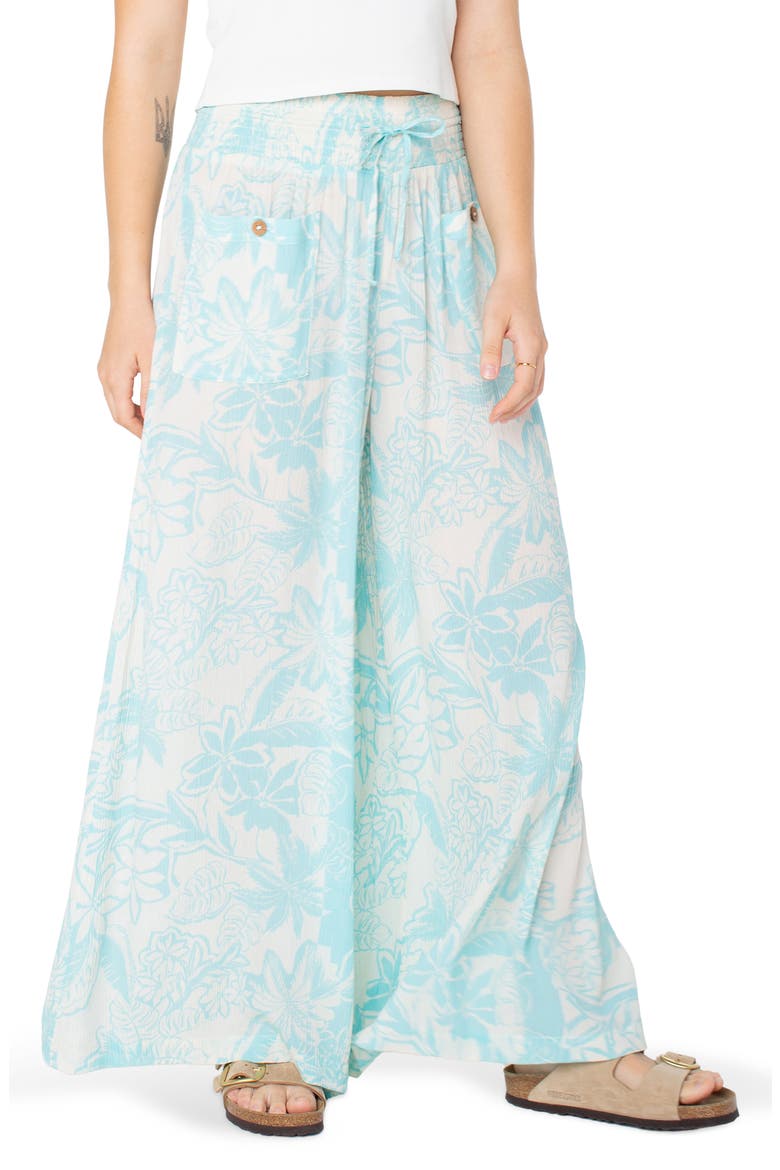 Sunset Daze Wide Leg Pants, Main, color, TIBETAN STONE TROPICOL PRINT