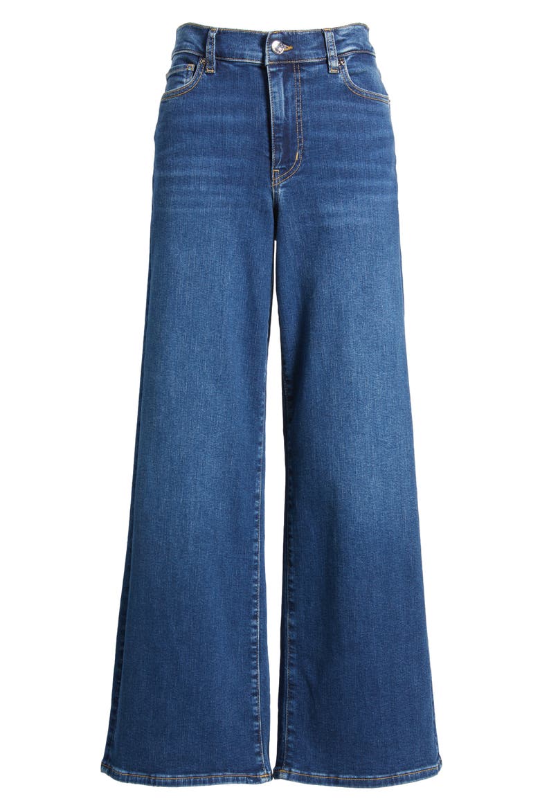 Le Slim Palazzo High Waist Wide Leg Jeans, Alternate, color, FEMMA