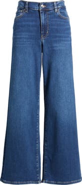 FRAME Le Slim Palazzo High Waist Wide Leg Jeans