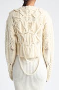 Aisling Camps Briar Merino Wool & Cashmere Cable Sweater