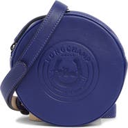 Longchamp Embossed Circular Belt Bag