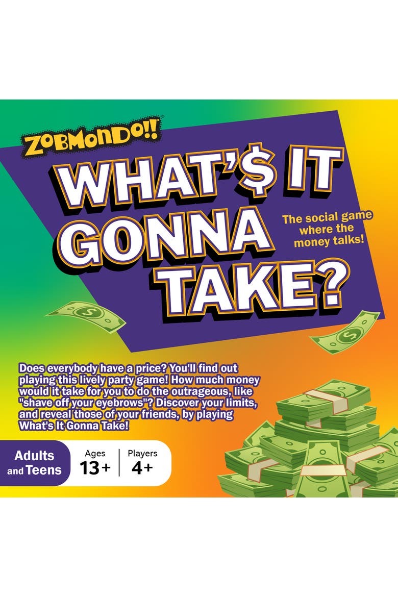 What's It Gonna Take Board Game, Alternate, color, Multicolored