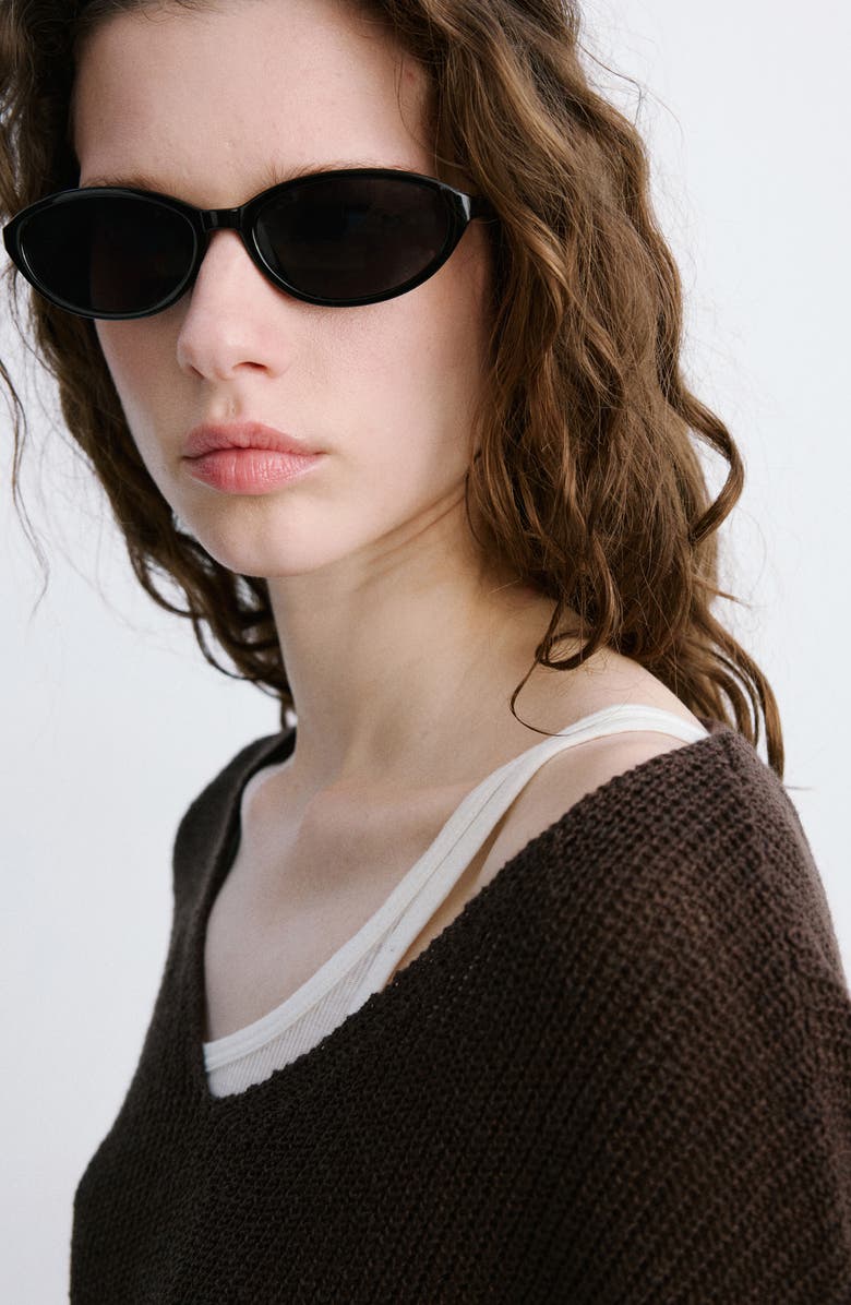 MANGO V-Neck Sweater, Alternate, color, 