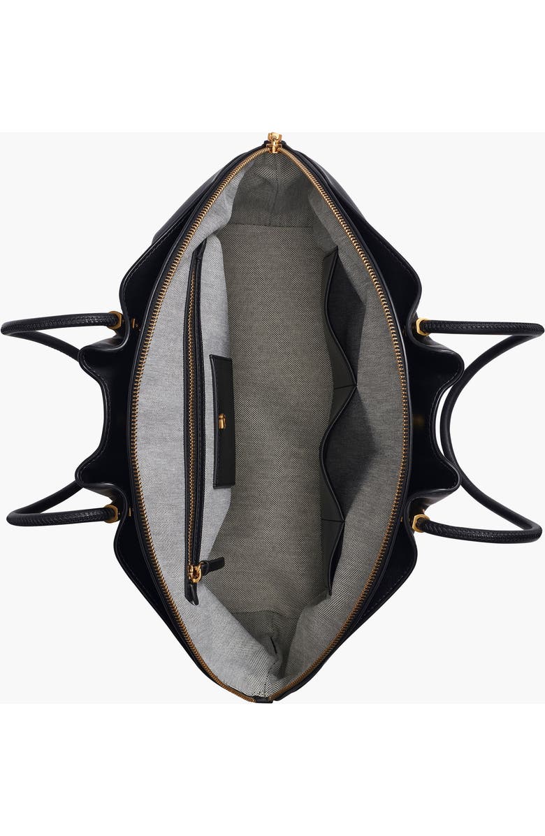 Donna Karan New York Oxford Satchel, Alternate, color, Blk/Gold