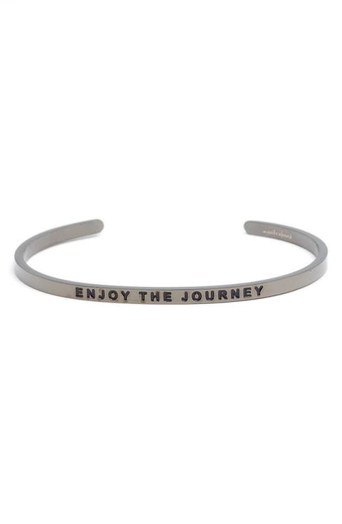 'Enjoy the Journey' Cuff