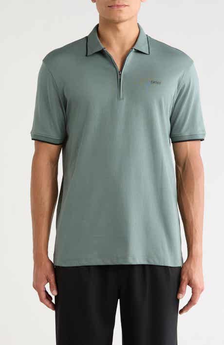 DKNY SPORTSWEAR Zip Polo