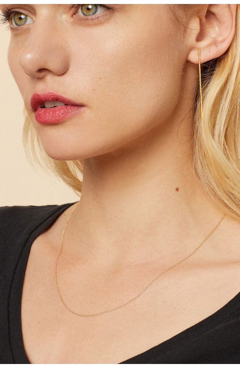 Oradina 10K Gold Rimini Rolo Chain, Alternate, color, White Gold