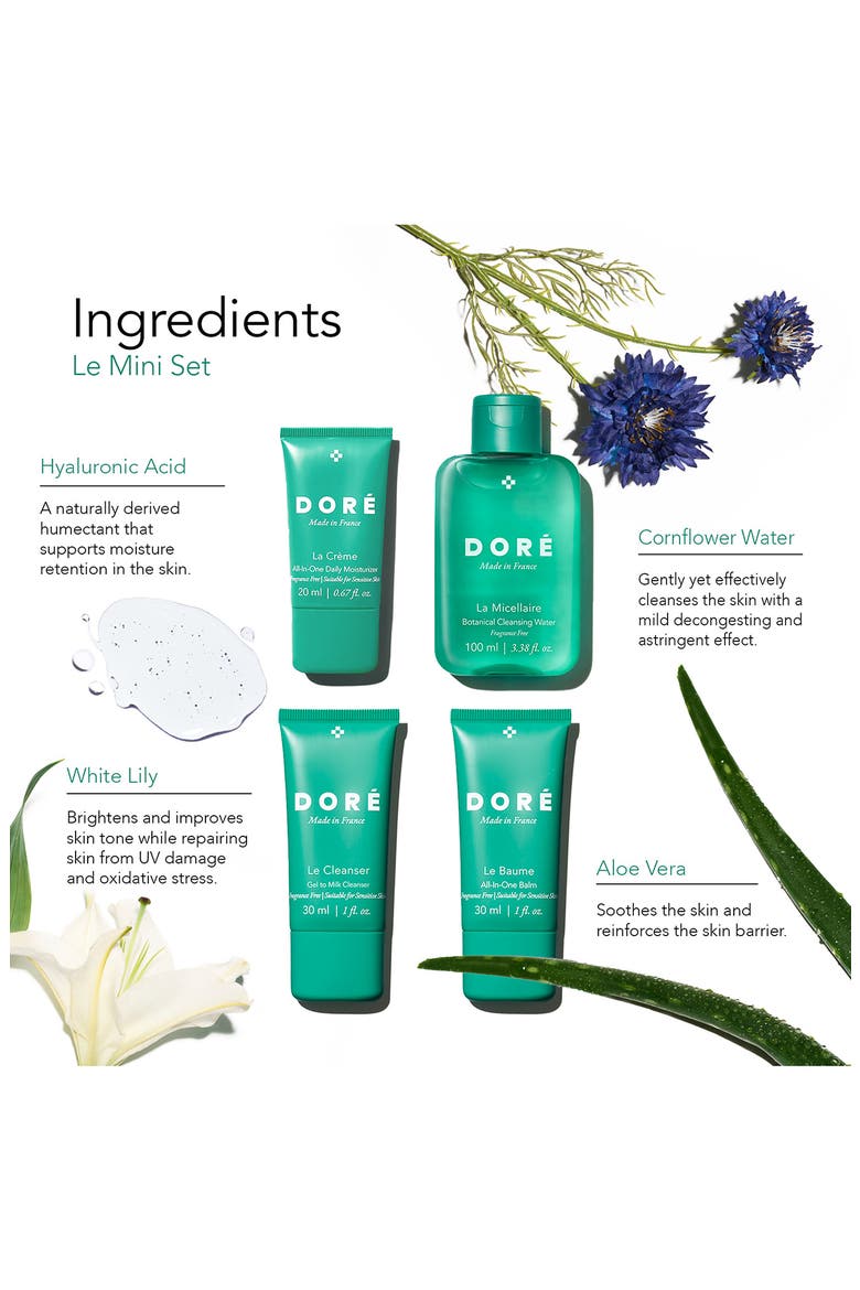 Le Mini Set 4-Piece Skincare Essentials Kit, Alternate, color, NO COLOR