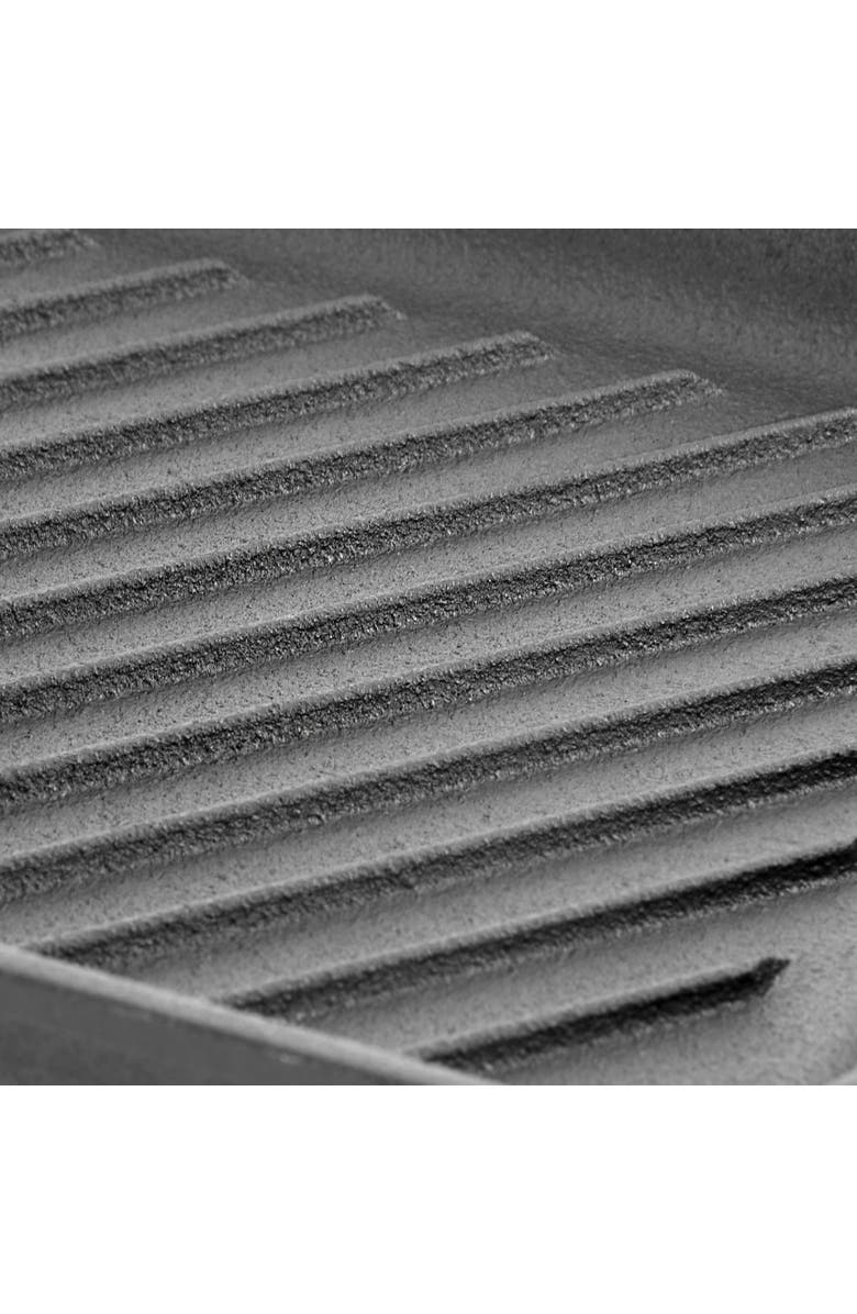 General Store Addlestone 14.5 Inch Preseasoned Cast Iron Griddle, Alternate, color, Black