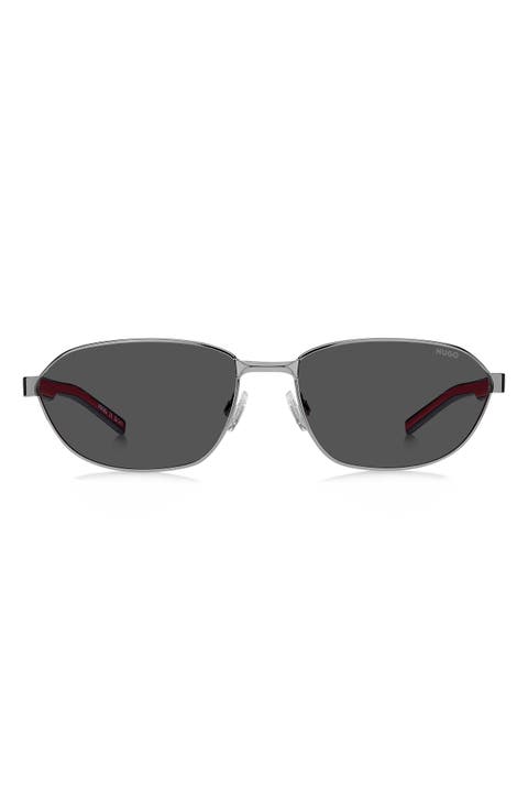 62mm Rectangular Sunglasses