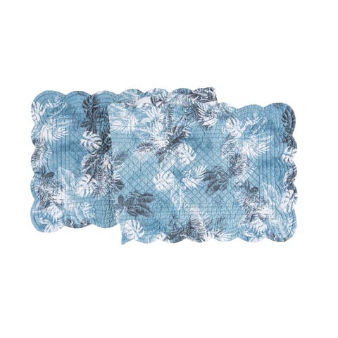 Bruno Palms Table Runner, 14" x 51"