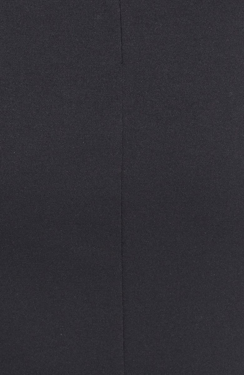 Ellen Tracy Pintuck Ponte Sheath Dress, Alternate, color, 