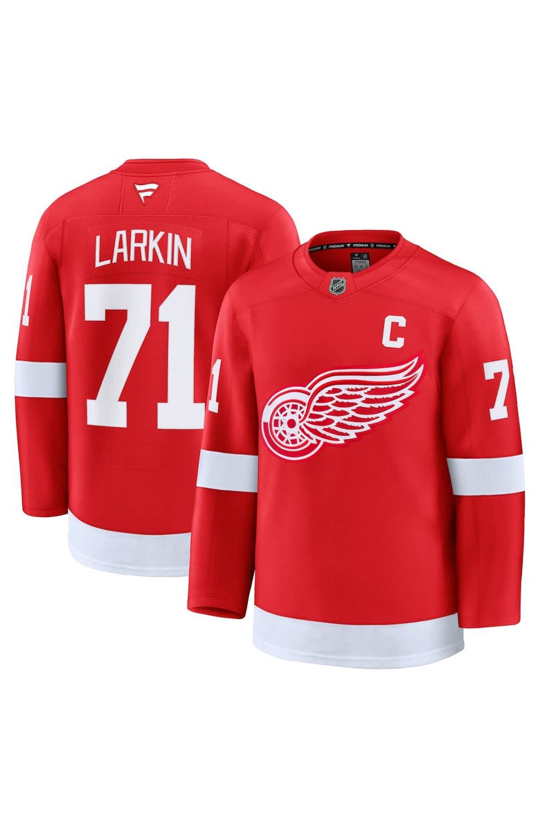 FANATICS Men's Fanatics Dylan Larkin Red Detroit Red Wings Home Premium Jersey, Main, color, 