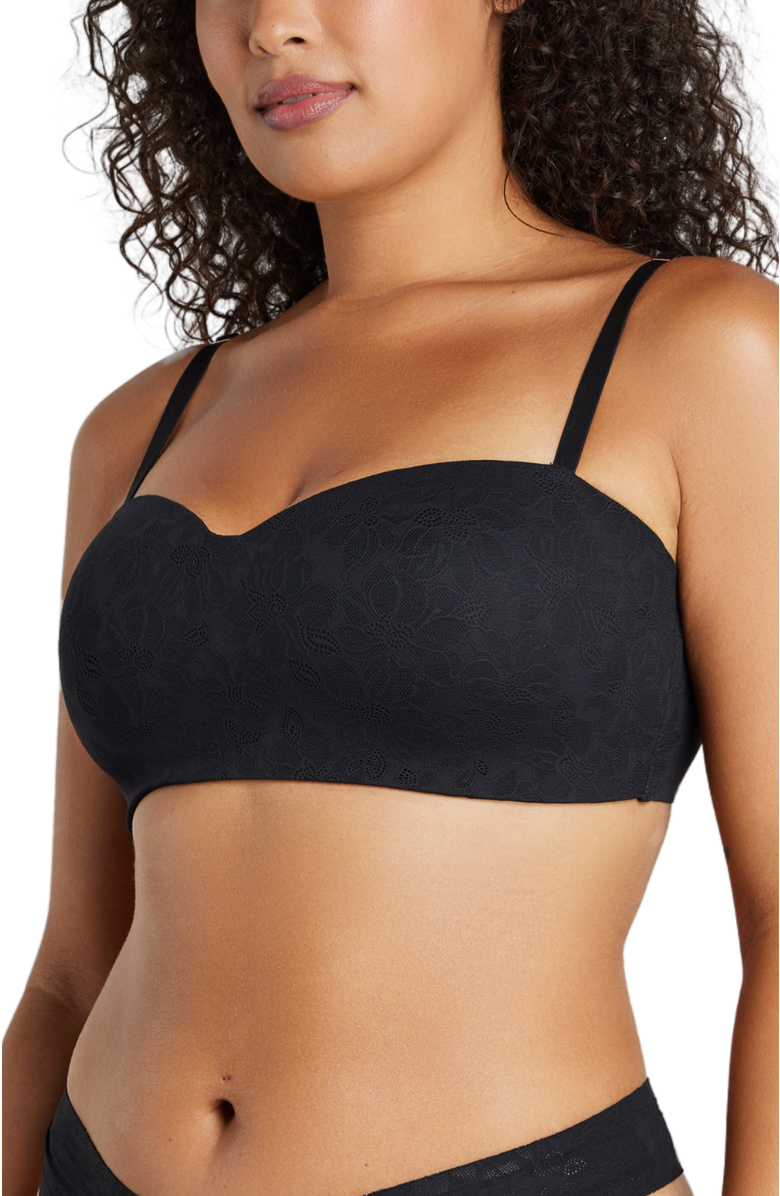 Siella Soft Lace Balconette Foam Bra, Alternate, color, 