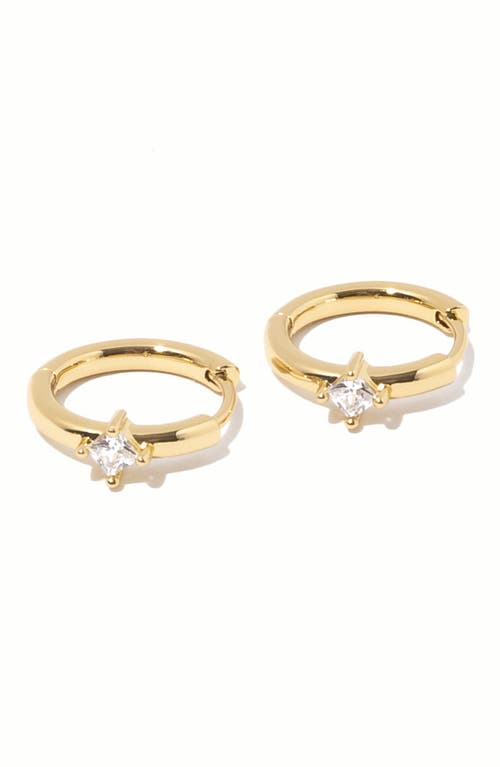 Miranda Frye Kierza Huggie Hoop Earrings In Gold