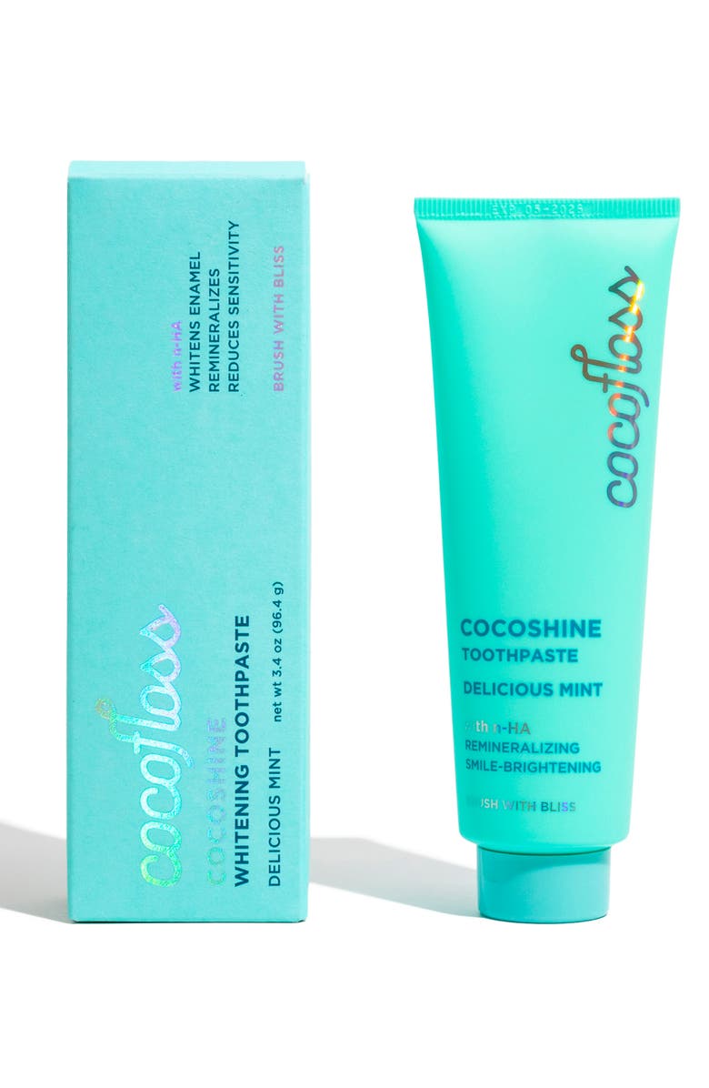 COCOLAB Cocoshine Whitening Toothpaste, Alternate, color,