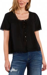 Billy T Cottage Lace Top