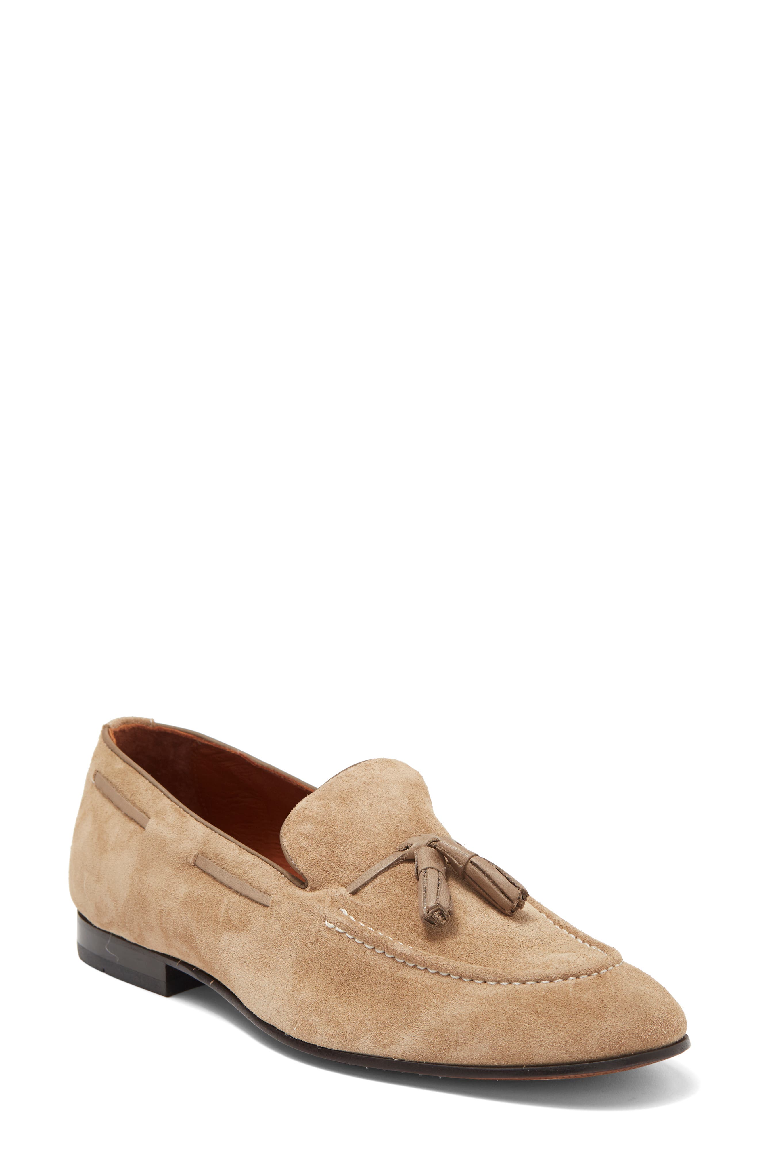 Thomas Leather Tassel Loafer, Main, color, CAMEL