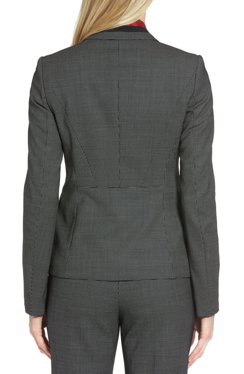 BOSS Jelisana Stretch Wool Suit Jacket, Alternate, color,