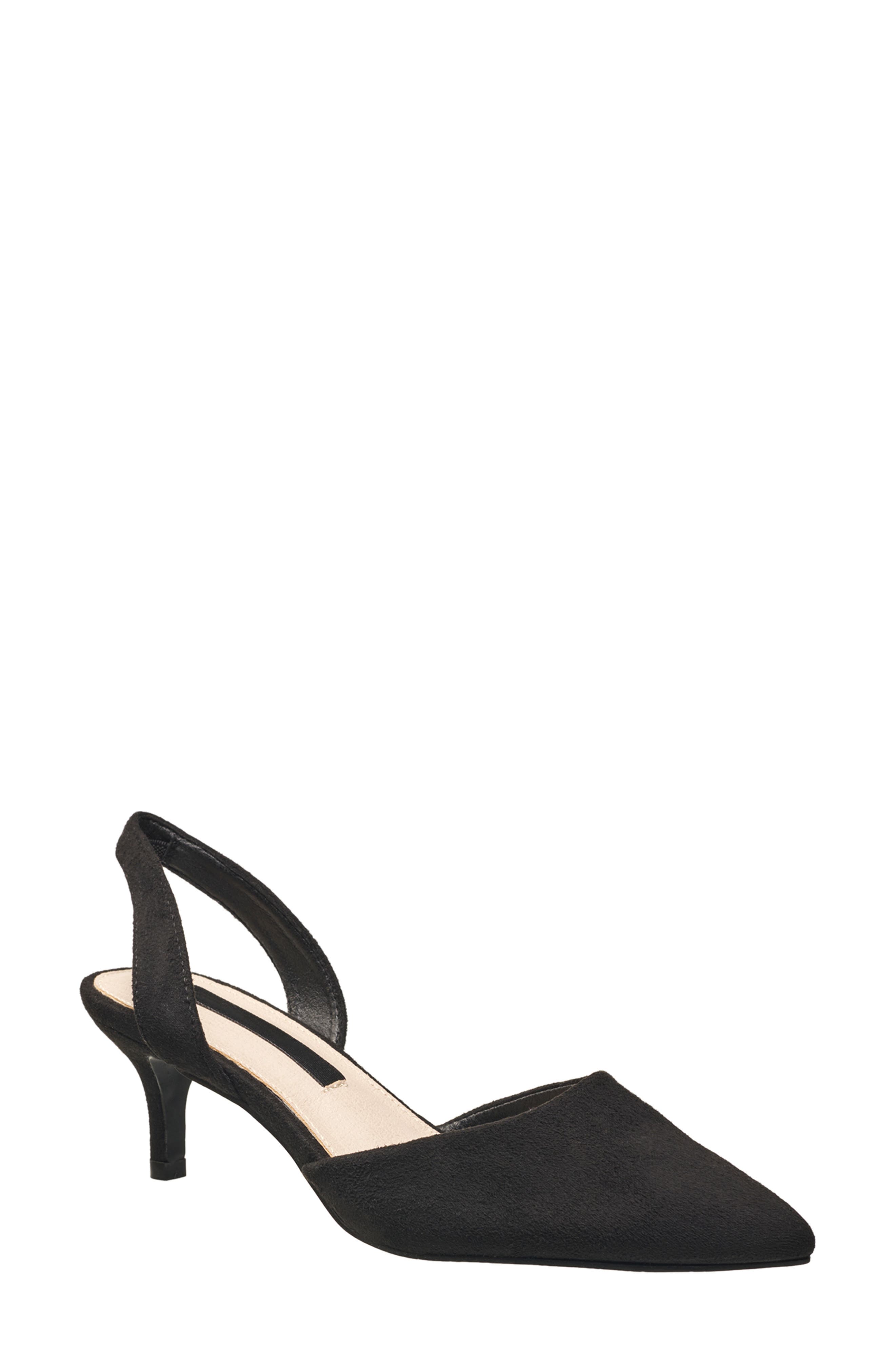 French Connection Delight Slingback Kitten Heel Pump, Main, color, 