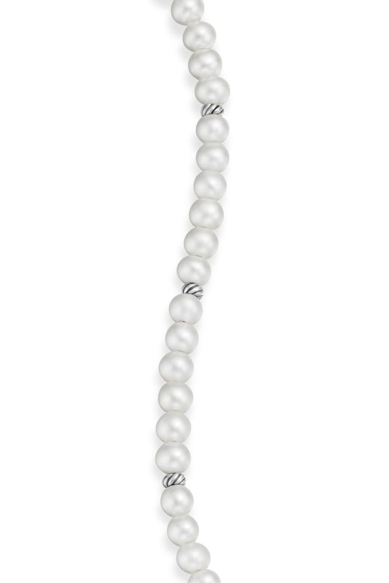 Spiritual Beads Bracelet, Alternate, color, PEARL/ SILVER