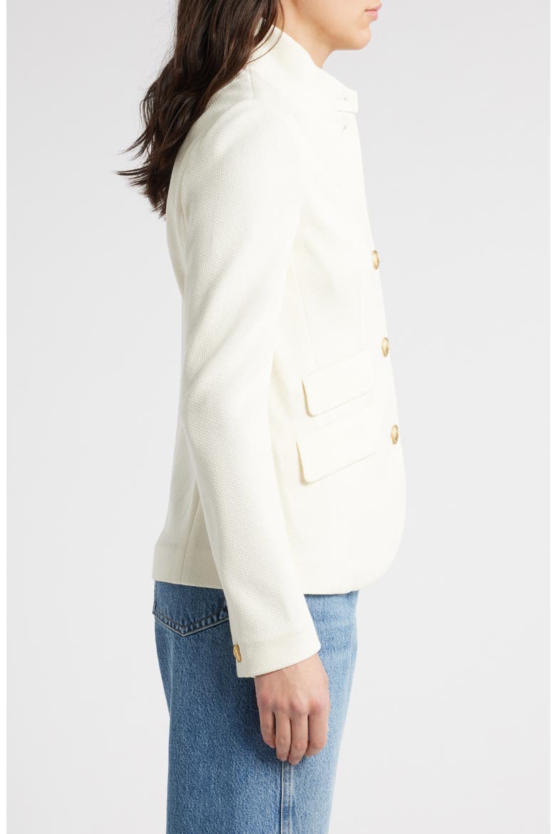 Slade Textured Knit Blazer, Alternate, color, OFF WHITE
