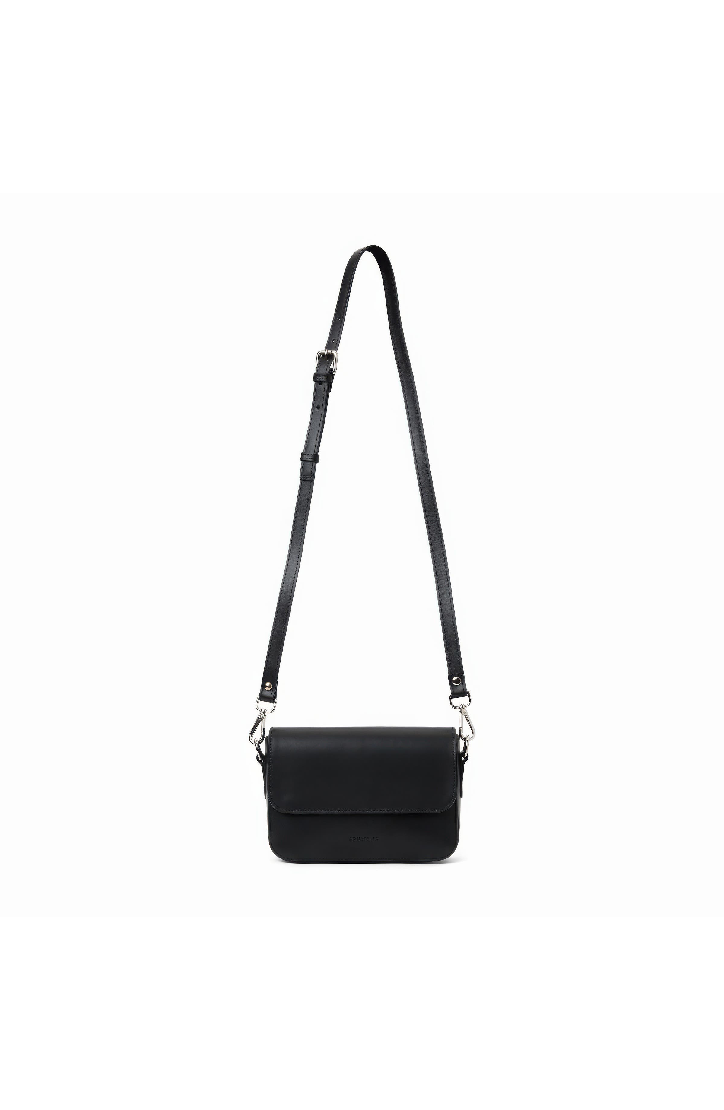 Aria Crossbody Bag, Alternate, color, BLACK LEATHER